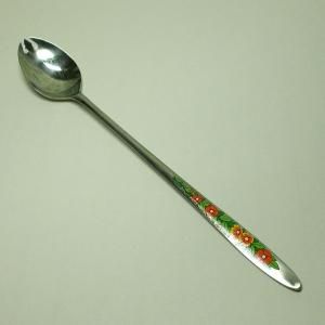レトロポップ 花柄 すいかスプーン