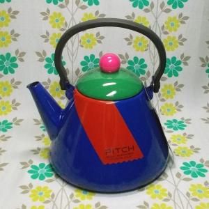 レトロポップ PITCH クレイジーカラー ホーロー製 ケトル 1.5L