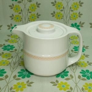 レトロモダン 陶器製 Noritake Primadura ティーポット 小