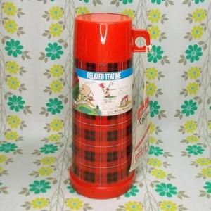 レトロポップ タイガー 魔法瓶 水筒 ピックサーモス チェック柄