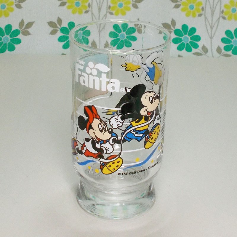 ディズニー×ファンタ コラボノベルティグラス 入手困難 - 食器