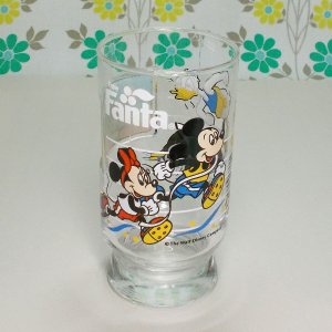 昭和レトロ ファンタ ディズニー とびだすグラス