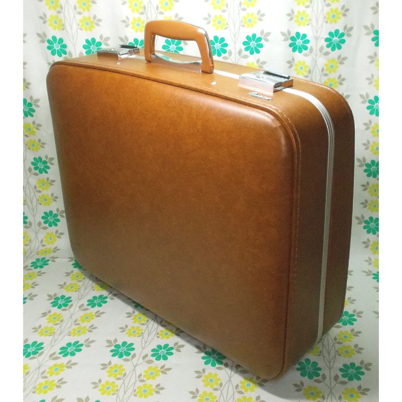 スーツケース 昭和レトロスーツケース/キャリーバッグ - スーツケース