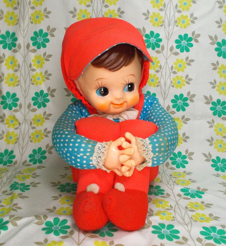 レトロポップ 可愛い赤ちゃんのお座りポーズ人形 ヒロちゃん - USA＆ 