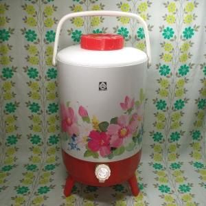 レトロポップ ピンク花柄 ウォータージャグ エルザ 10.0L