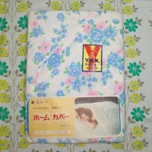 レトロポップ 花柄 ガーゼ毛布カバー
