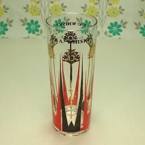 レトロモダン J.B.A. WHISKY ノベルティ タンブラーグラス