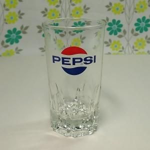 昭和レトロ ペプシロゴ入り ノベルティ タンブラーグラス