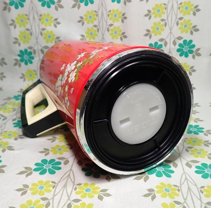 レトロポップ タイガー 魔法瓶ポット 1.9L 花柄 友禅ぎく