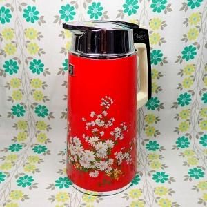 レトロポップ タイガー 魔法瓶ポット 1.9L 花柄 友禅ぎく