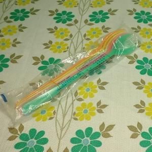 オールドタッパーウェア 先割れロングスプーン 6Pセット