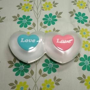 レトロファンシー LOVELOVE ハート型容器