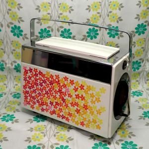 レトロポップ サンヨー ポップアップトースター 花柄