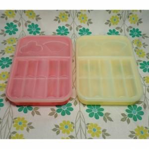 レトロプラスチック 幕の内弁当箱