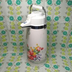 レトロポップ 魔法瓶 象印エアーポット 2.24L 花の舞