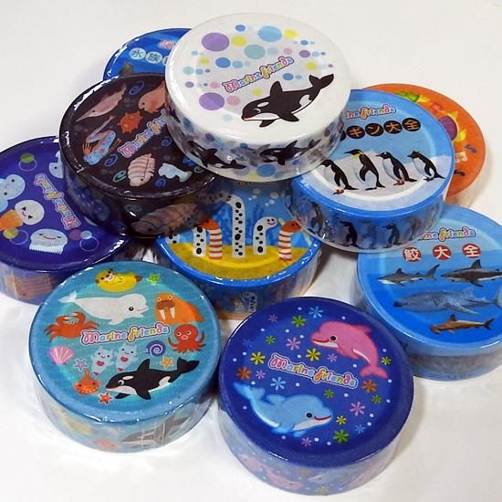 ファッション特集 マスキングテープ/マステ】クラゲ雑貨◇水族館グッズ◇ザ テープ・結束具