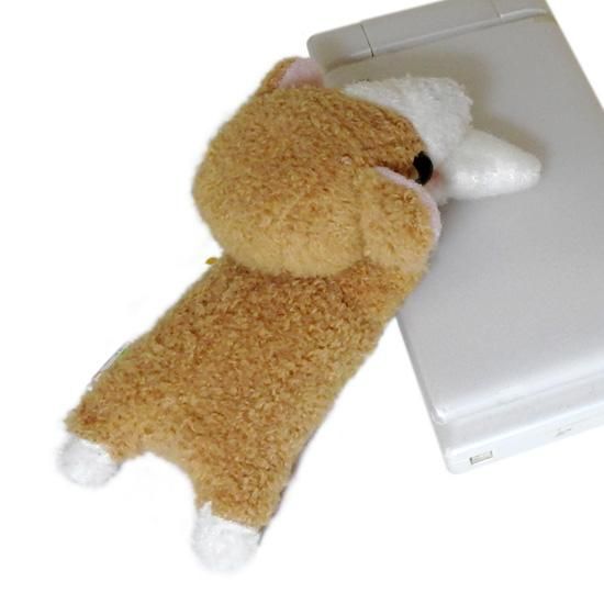 コーギー形ぬいぐるみ ストラップ付き 犬のぬいぐるみ】グッズ・雑貨◇A-SHOW（栄商）◇ぱっくんクラブ