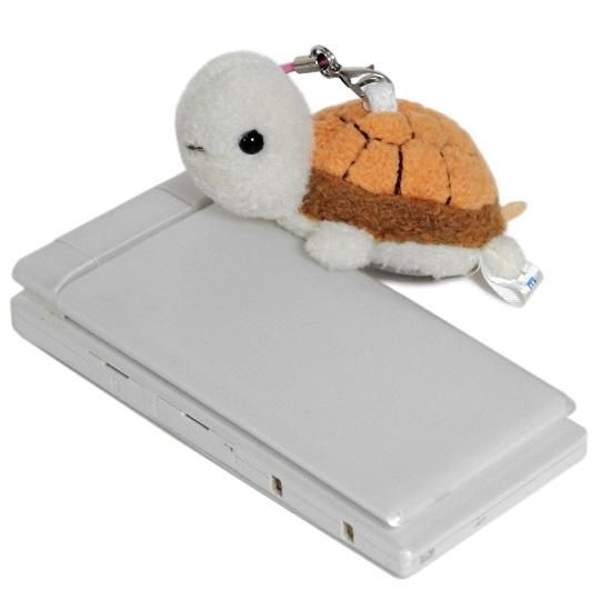 ぬいぐるみ カメ スマホ 携帯 液晶クリーナー ストラップ