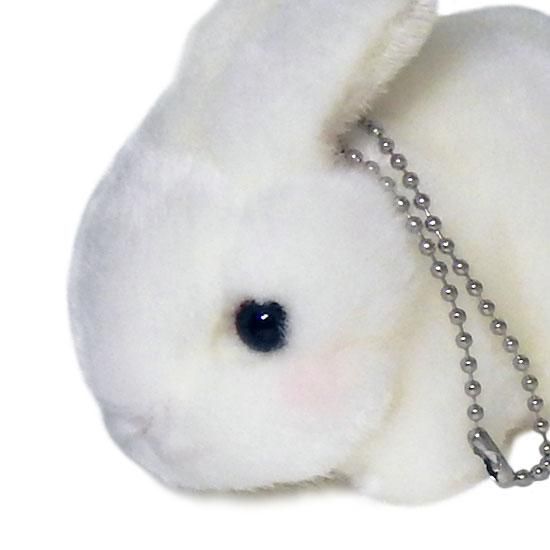 ホワイトうさぎ ぬいぐるみマスコット うさぎ ぬいぐるみ ウサギ キュート販売 CUTE ふわふわうさぎ S