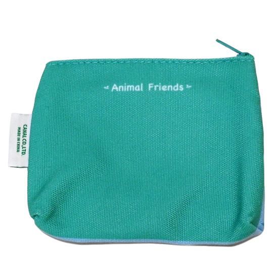 ペンギン グッズ 布製ポーチ かなる アニマルフレンズ カラー