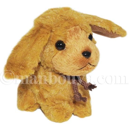 ぬいぐるみ 犬 たけのこ プチフォンテーヌ 携帯ストラップ ミニ