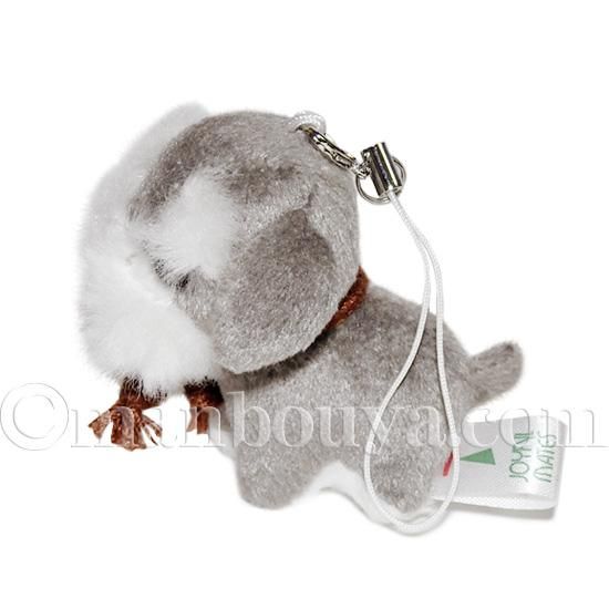 犬のぬいぐるみ 携帯ストラップ たけのこ プチフォンテーヌ ミニチュア