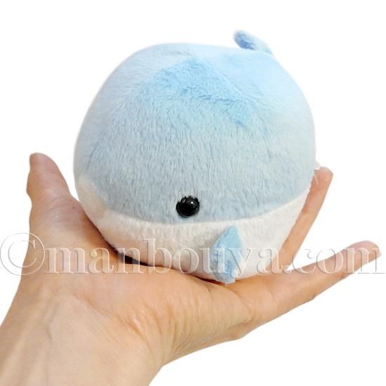 フグのぬいぐるみ A-SHOW 栄商 ムニュマム Mサイズ ふぐ ブルー 10cm