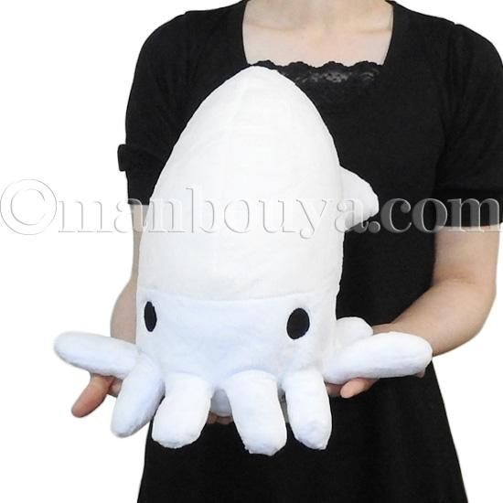 海の生き物 おもちゃ ぬいぐるみ イカ A-SHOW（栄商）ムニュマム