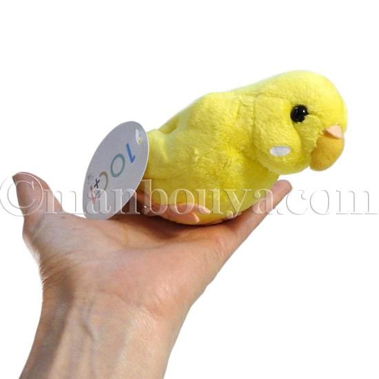 セキセイインコ ぬいぐるみ 小鳥 雑貨 Tst 101 セキセイインコ ルチノー イエロー 18cm 海の雑貨 水族館グッズ 動物ぬいぐるみ通販ショップ まんぼう屋ドットコム