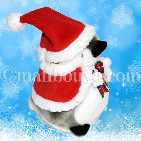５％OFF クリスマス ぬいぐるみ ペンギン グッズ たけのこ TAKENOKO ペンギンミニ リボン赤 12cm サンタ衣装 -  海の雑貨・水族館グッズ・動物ぬいぐるみ通販ショップ　まんぼう屋ドットコム