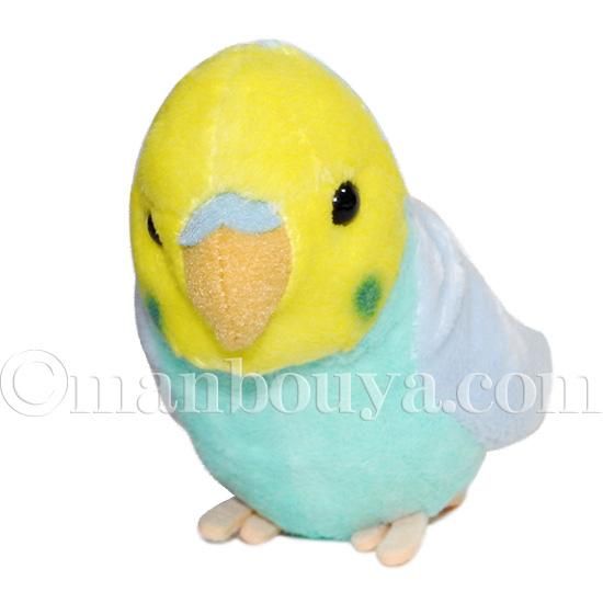 セキセイインコ ぬいぐるみ 小鳥 雑貨 TST 101 セキセイインコ パステルレインボー 18cm - 海の雑貨・水族館グッズ・動物ぬいぐるみ通販ショップ  まんぼう屋ドットコム