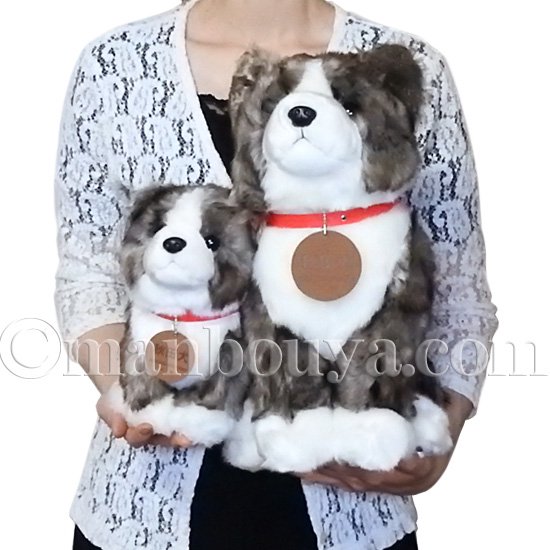 秋田犬 ぬいぐるみ 虎毛 保存会 キュート販売 CUTE 座りポーズ Lサイズ 37cm（502050） - 海の雑貨・水族館グッズ・動物ぬいぐるみ通販ショップ  まんぼう屋ドットコム