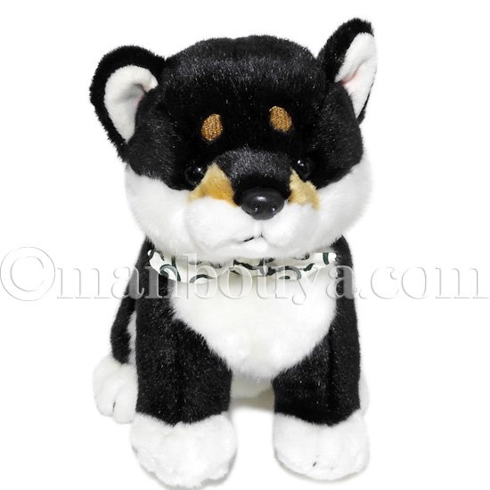 犬のぬいぐるみ 柴犬 キュート販売 CUTE 黒豆柴 座りM 23cm ブラック