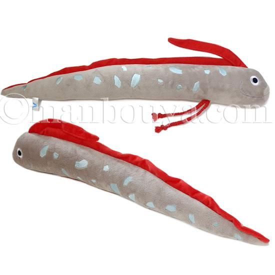 深海魚 ぬいぐるみ 押し笛 おもちゃ 水族館 AQUA にぎっ太郎