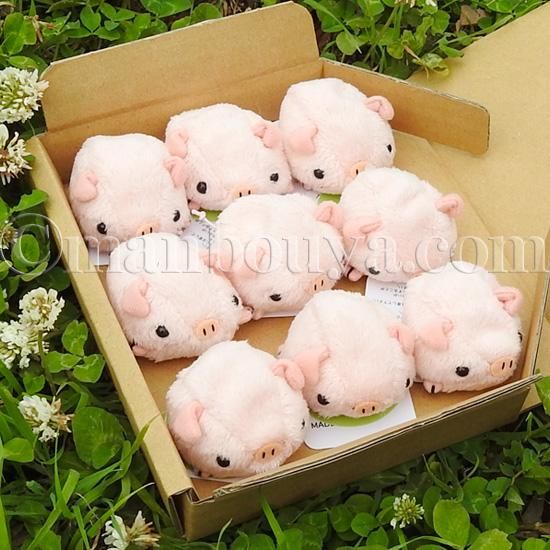 ゆうゆうおてだま　7種セット　ぬいぐるみ 5%OFF 動物 ブタ ぬいぐるみ セット A-SHOW ムニュマムお手玉