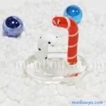 深海魚 ガラス細工 セット ミニチュア 置物 海の生き物 小さな深海の