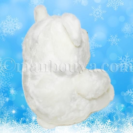 シロクマ ぬいぐるみ くま キュート販売 CUTE 白熊 ポーラくん LL