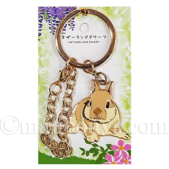 うさぎ グッズ キーホルダー 鍵 かなる アニマル フレンズ キーリング ネザーランドドワーフ - 海の雑貨・水族館グッズ・動物ぬいぐるみ通販ショップ　 まんぼう屋ドットコム