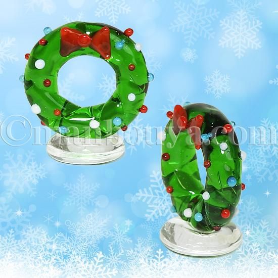 クリスマスリース ミニチュア ガラス細工 フォーカート キラキラリース 海の雑貨 水族館グッズ 動物ぬいぐるみ通販ショップ まんぼう屋ドットコム クリスマスリース ミニチュア ガラス細工 フォーカート キラキラリース 海の雑貨 水族館グッズ 動物ぬいぐるみ通販ショップ まんぼう屋ドットコム