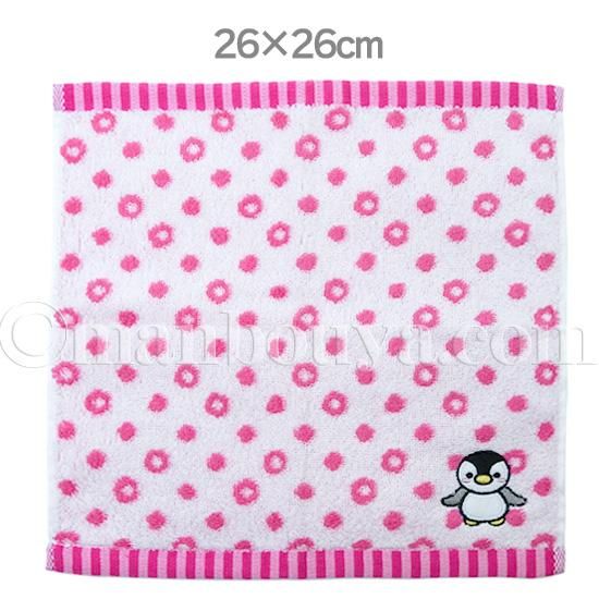 ペンギン グッズ 水族館 ハンドタオル キュート販売 ジャガード