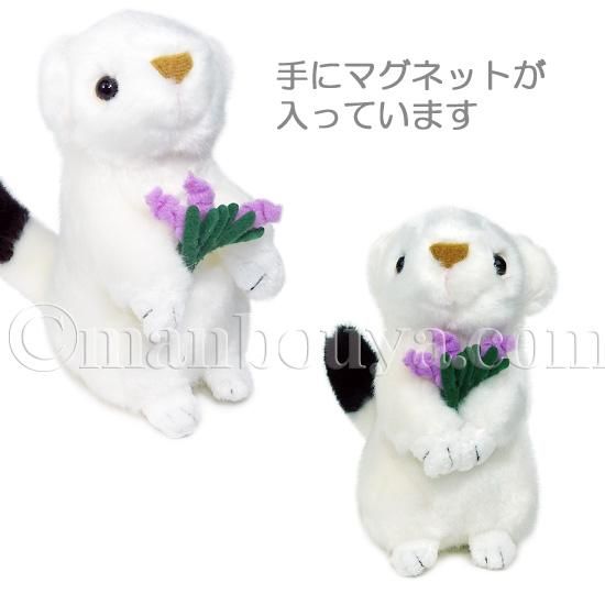 動物 ぬいぐるみ オコジョ キュート販売 Cute オコジョ Ss 12cm 海の雑貨 水族館グッズ 動物ぬいぐるみ通販ショップ まんぼう屋ドットコム