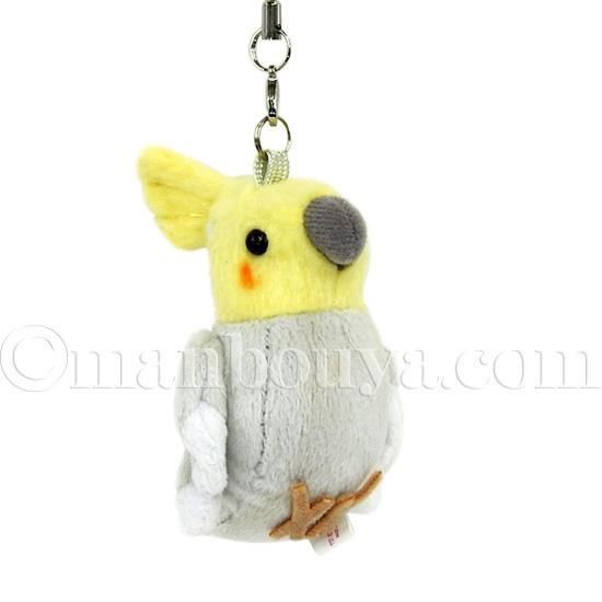 オカメインコ ぬいぐるみ 小鳥 雑貨 携帯ストラップ A-SHOW TST