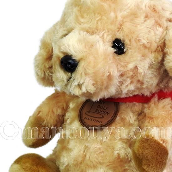 ゴルフ ヘッドカバー ぬいぐるみ 犬 トイプードル 茶 かわいい