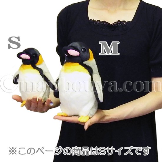 ペンギン ぬいぐるみ 水族館 グッズ キュート販売 CUTE キングペンギン くちばしピンク S 17cm（821314） -  海の雑貨・水族館グッズ・動物ぬいぐるみ通販ショップ まんぼう屋ドットコム