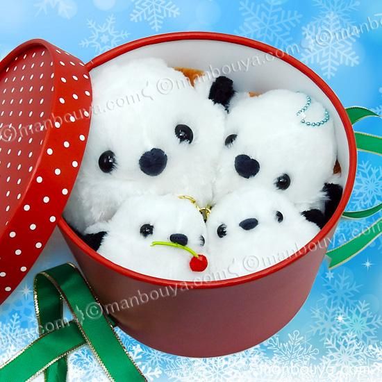 シマエナガ ぬいぐるみ クリスマスプレゼント アミューズ
