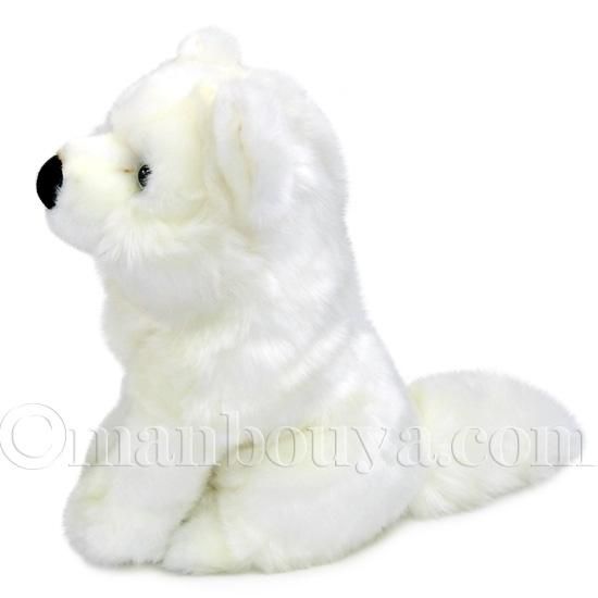オオカミぬいぐるみ 狼 白 キュート販売 CUTE シンリンオオカミ