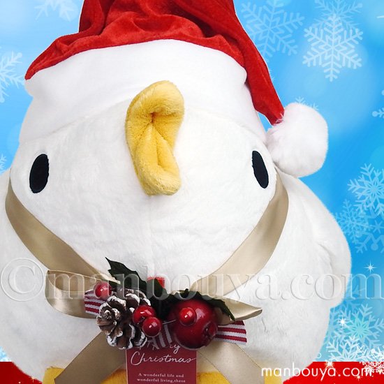 ニワトリ ぬいぐるみ クリスマスプレゼント A-SHOW 栄商 ムニュマムXL にわとり 30cm xmasスペシャル