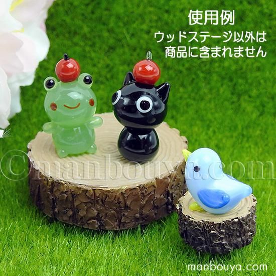 切り株 ミニチュア 雑貨 木 輪切り ディスプレイ用品 フォーカート