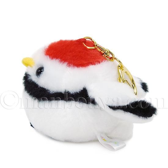 ツル ぬいぐるみ 丹頂鶴 アミューズ AMUFUN ふくふくことり マスコット