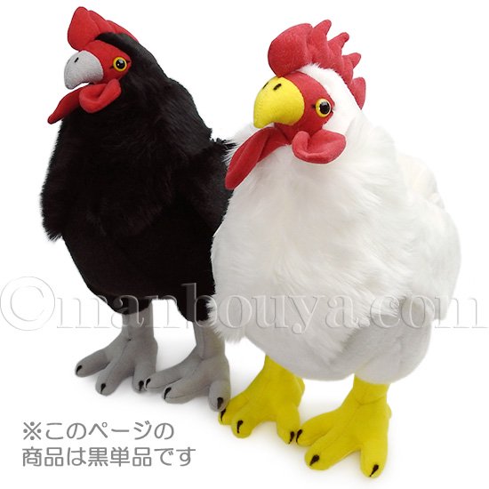 ニワトリ ぬいぐるみ 鶏 黒 人形 リアル TST 太洋産業貿易 101シリーズ 